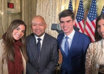 Putra Prabowo Tampil di Resepsi Melania Trump