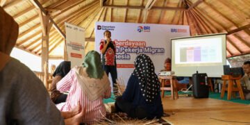 BRI Peduli Kuatkan Ekonomi Purna PMI Lombok Lewat Pelatihan Usaha